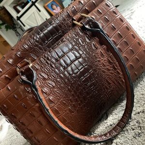 Faux Snake Skin Purse